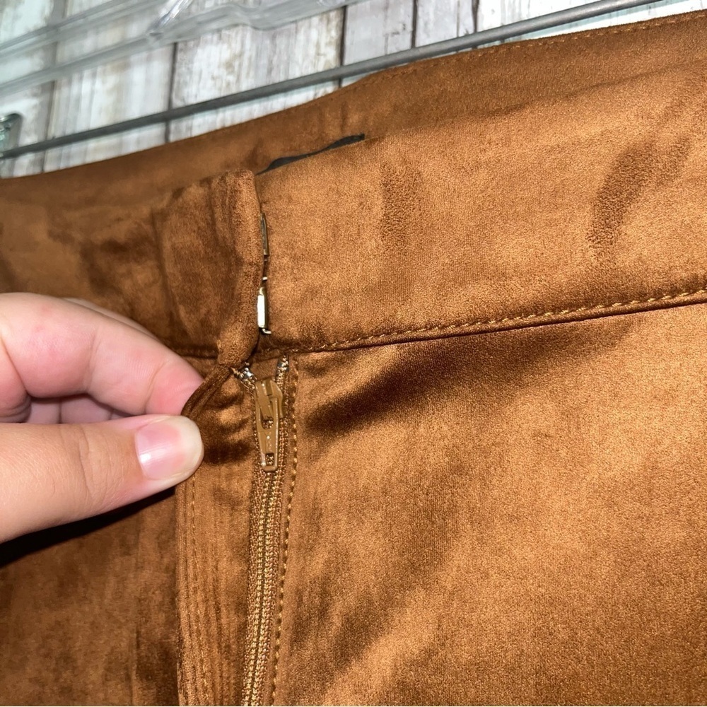 Loft Brown Suade Soft Pants - Picture 5 of 6